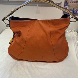 TINT WOMENS canvas hobo bag / hand bag